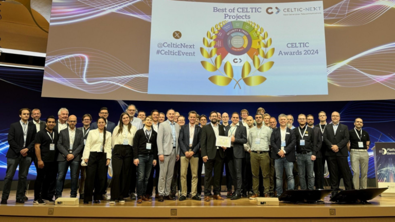 Huldin yhteistyöprojektille Celtic-Next Innovation -palkinto