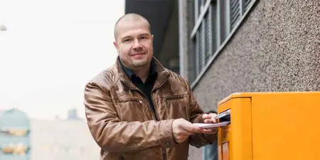 A brainstorm in a letterbox