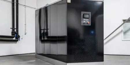 Clean lines for Volter’s next generation woodchip powerplant with mechanical design